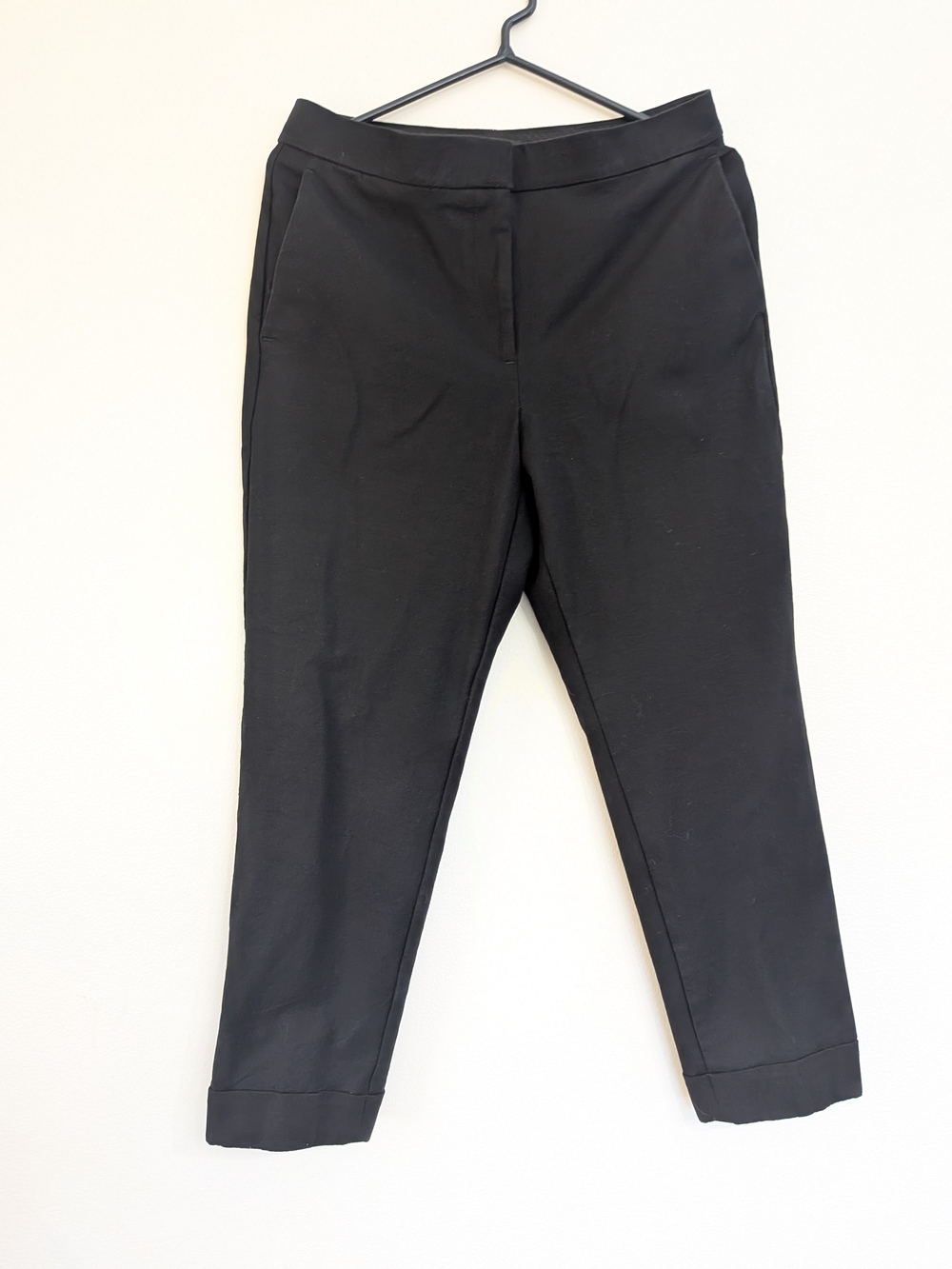 Black Women's Tailored Ankle Pants